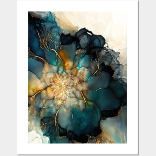 Ink Mandala - Abstract Alcohol Ink Resin Art Posters and Art